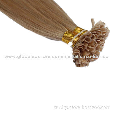 Prebonded U-Tip Hair Extension, High Quality Human Remy Hair